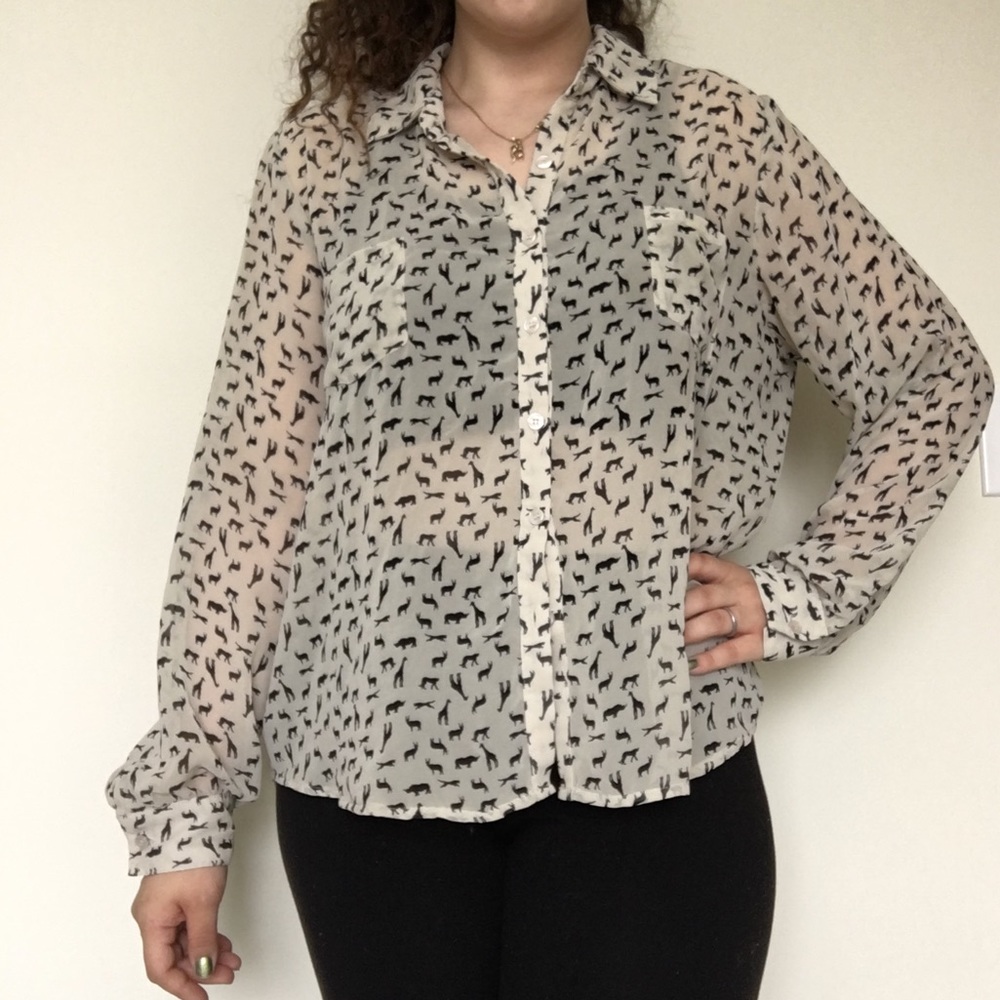 Button down blouse